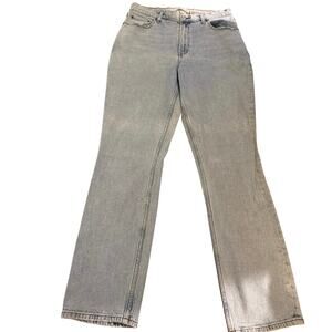 Abercrombie & Fitch Curve Love '90s Slim Straight Ultra High Rise Jeans Sz 32/14